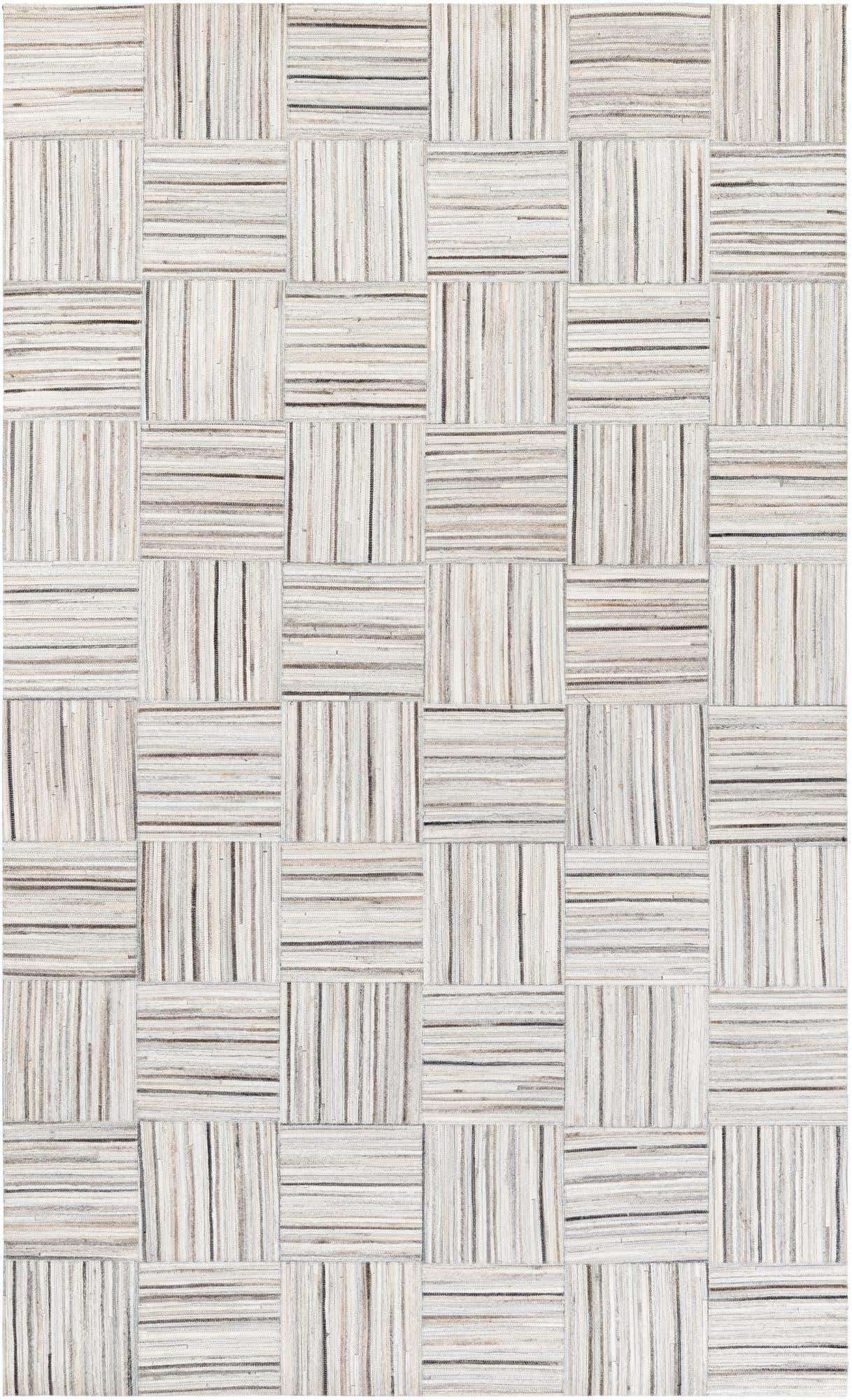 4' 11 x 8' 2 Cowhide Stocks Rug
