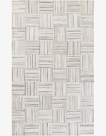 4' 11 x 8' 2 Cowhide Stocks Rug