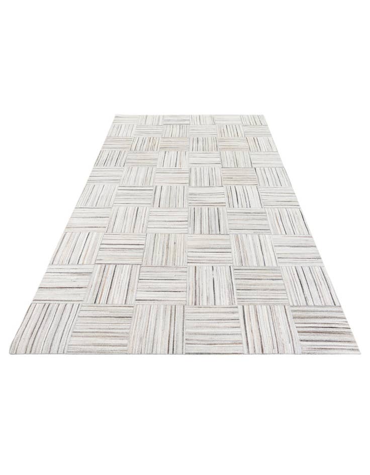 Detail image of 5' x 8' 2 Cowhide Stocks Rug