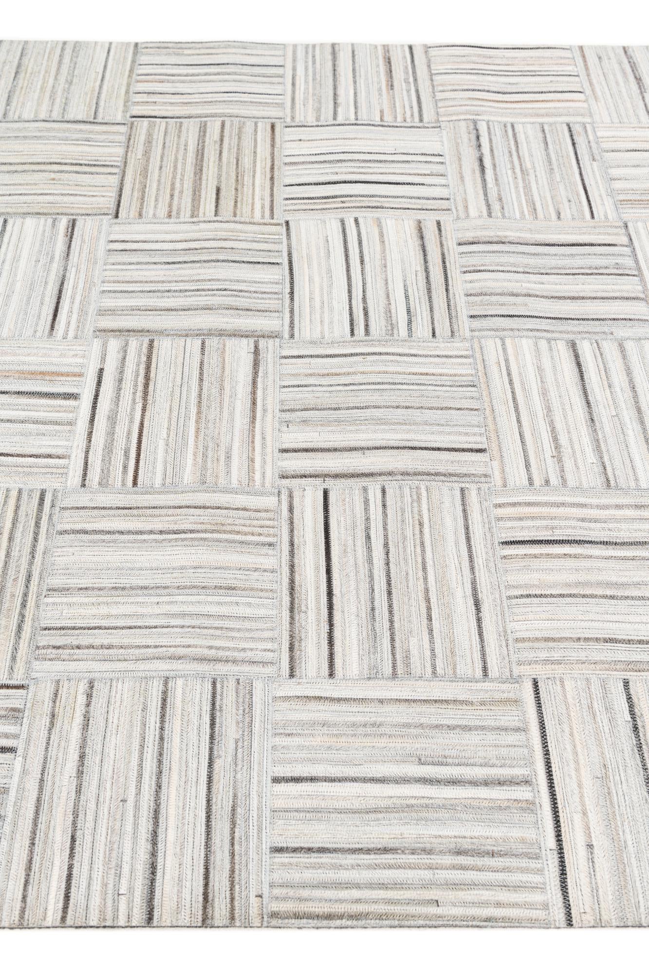 5' x 8' 2 Cowhide Stocks Rug