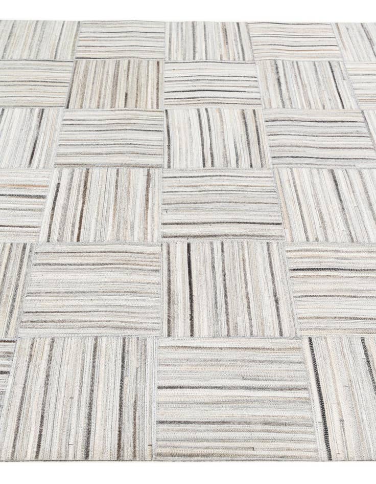 Detail image of 5' x 8' 2 Cowhide Stocks Rug