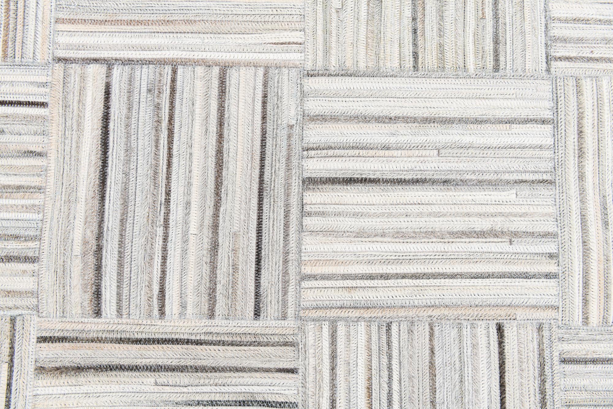 5' x 8' 2 Cowhide Stocks Rug
