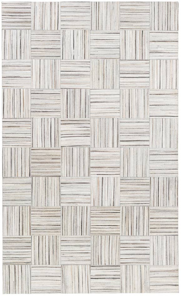 Detail image of 5' x 8' 2 Cowhide Stocks Rug