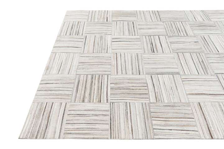 4' 11 x 8' 2 Cowhide Stocks Rug