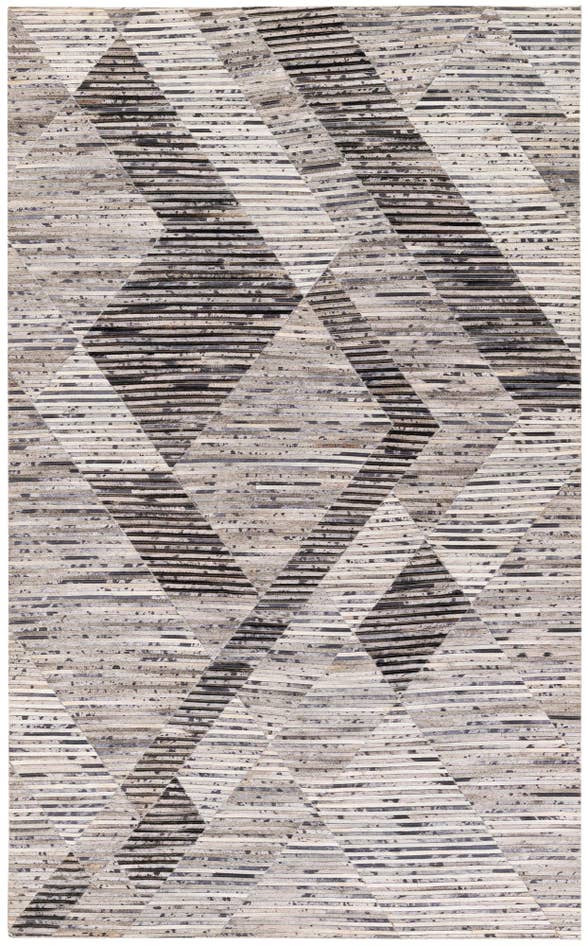 Detail image of 5' x 8' 1 Cowhide Stocks Rug