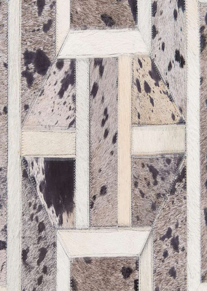4' 11 x 8' Cowhide Stocks Rug