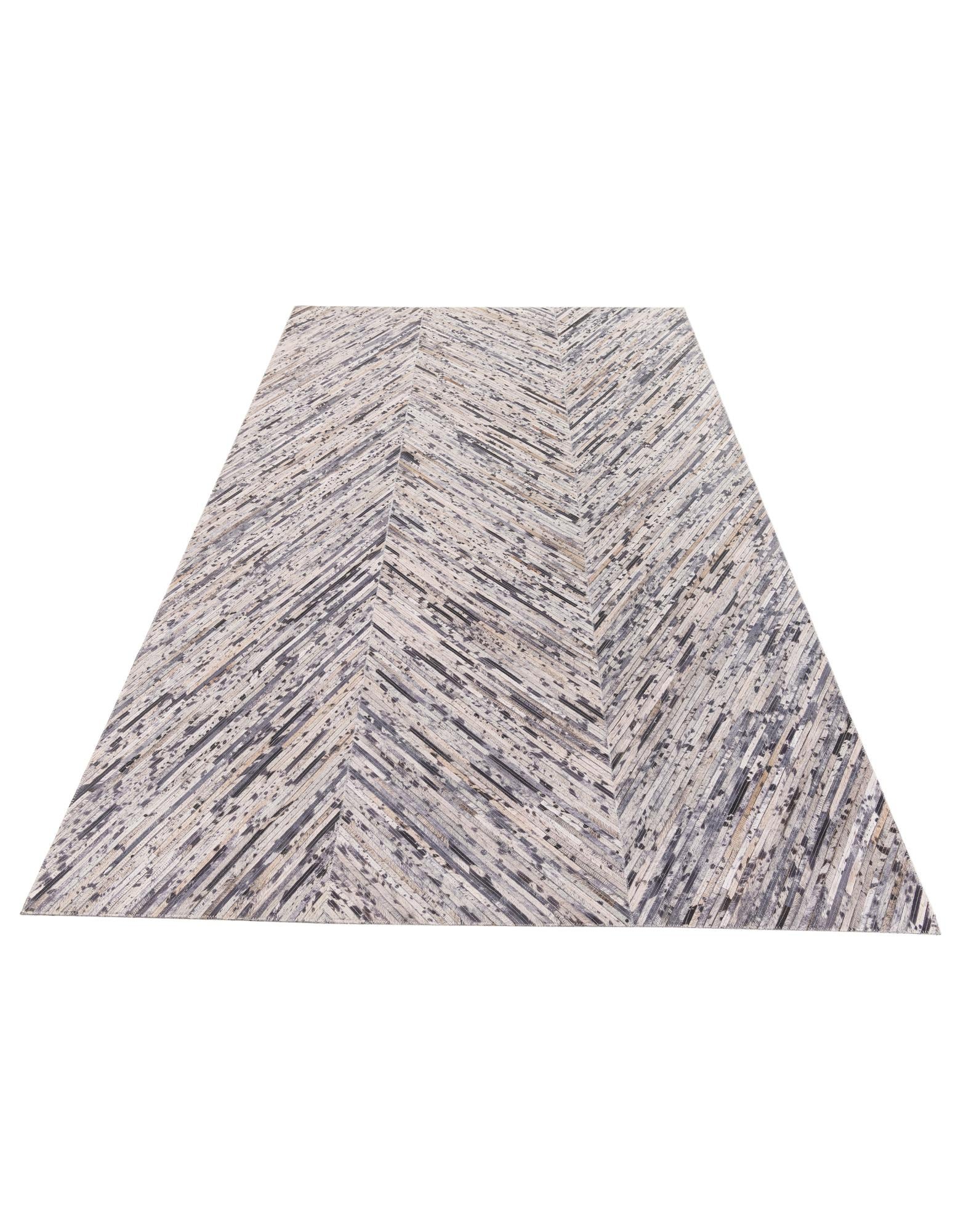 5' x 8' Cowhide Stocks Rug
