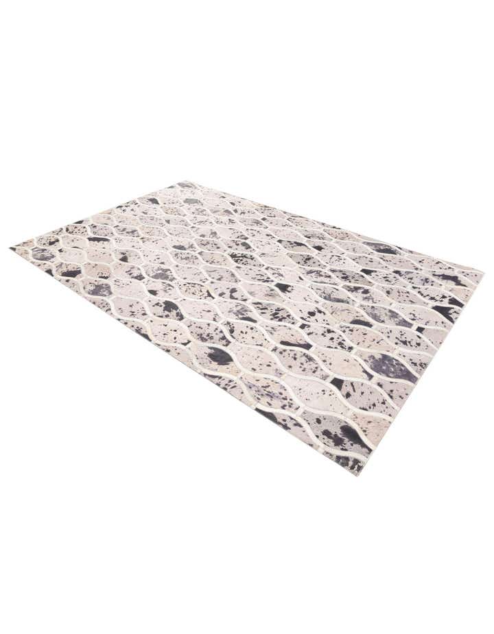 4' 11 x 7' 9 Cowhide Stocks Rug