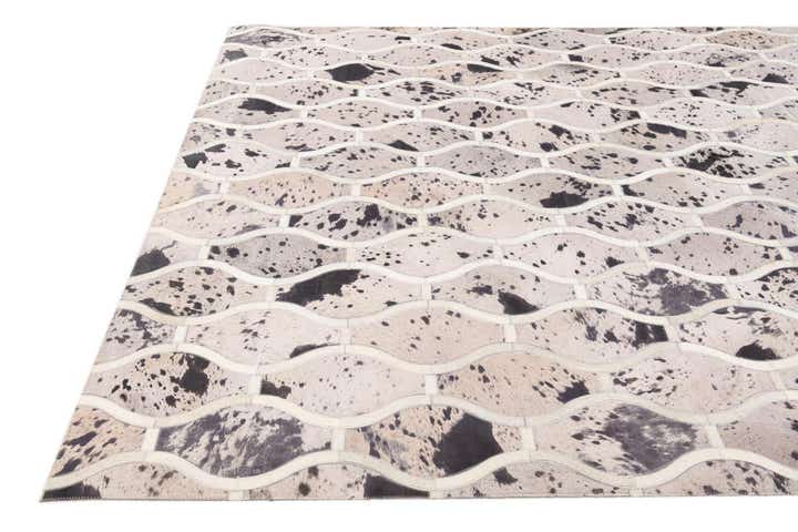 4' 11 x 7' 9 Cowhide Stocks Rug