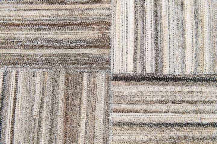 5' x 8' 3 Cowhide Stocks Rug