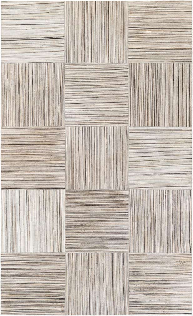 5' x 8' 3 Cowhide Stocks Rug