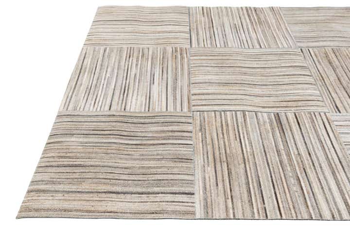 4' 11 x 8' 3 Cowhide Stocks Rug