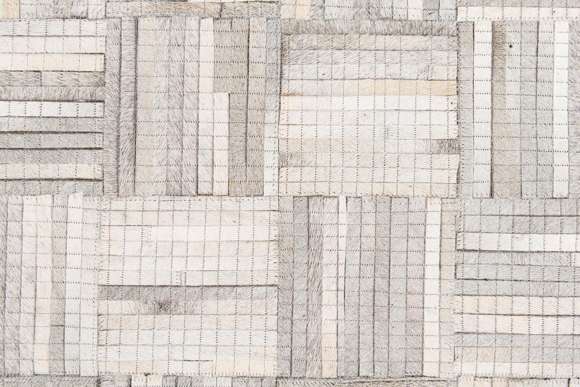 4' 1 x 6' 1 Cowhide Stocks Rug