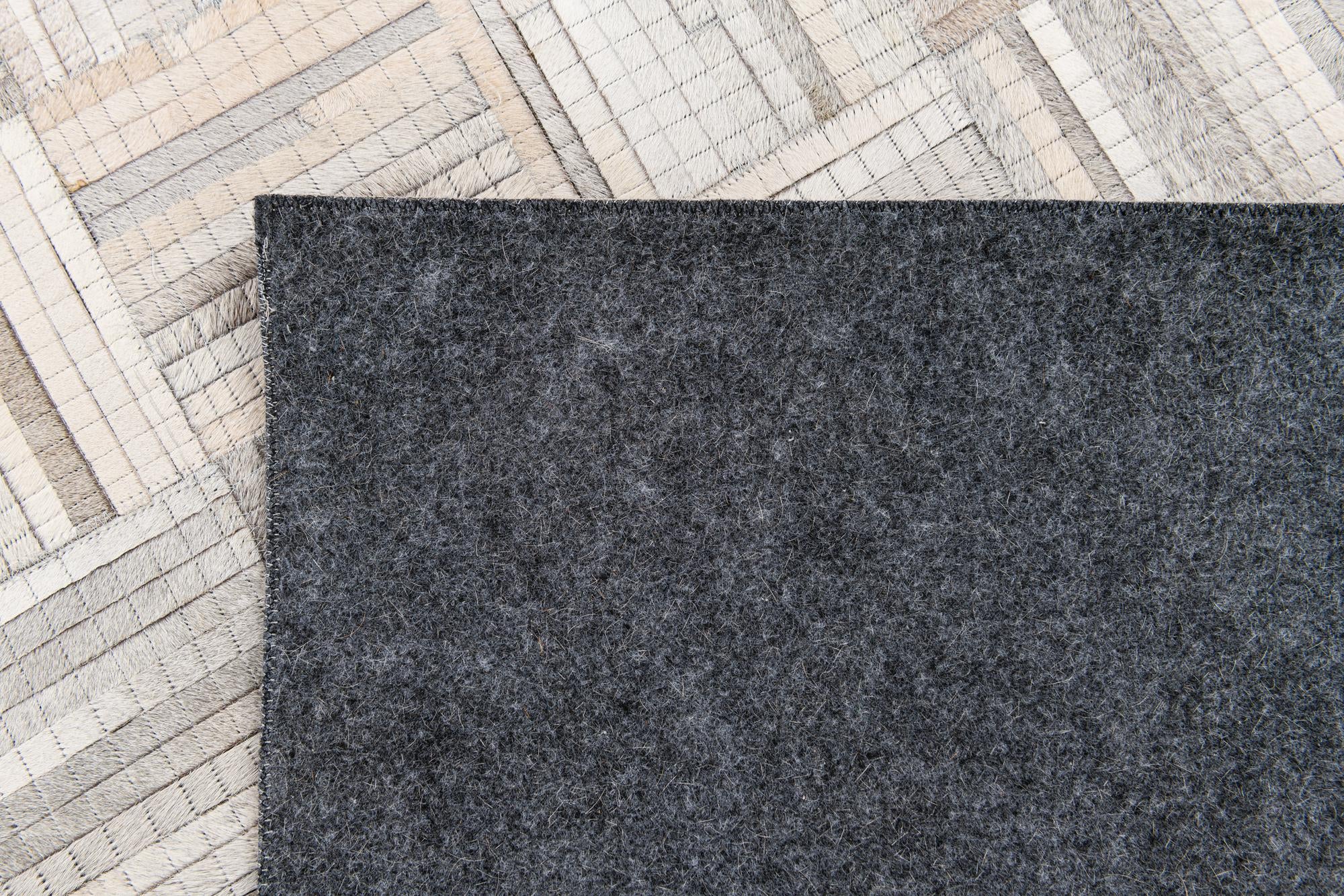 4' 1 x 6' 1 Cowhide Stocks Rug