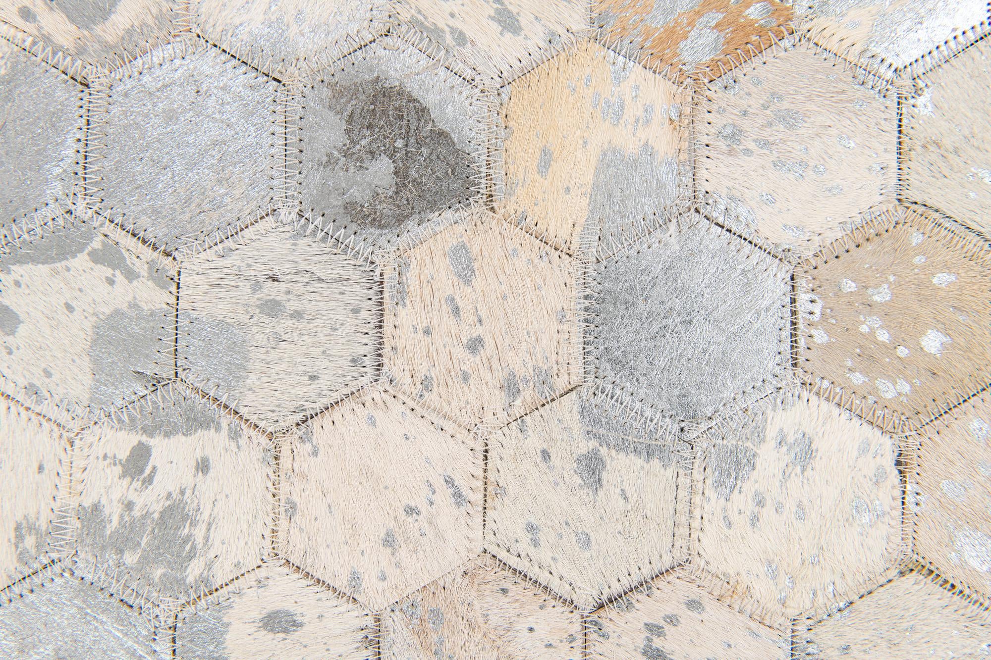 4' 1 x 6' 1 Cowhide Stocks Rug