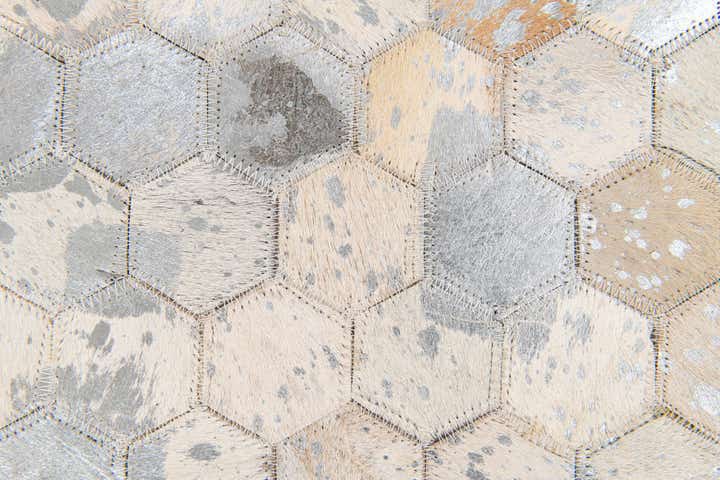 4' 1 x 6' 1 Cowhide Stocks Rug