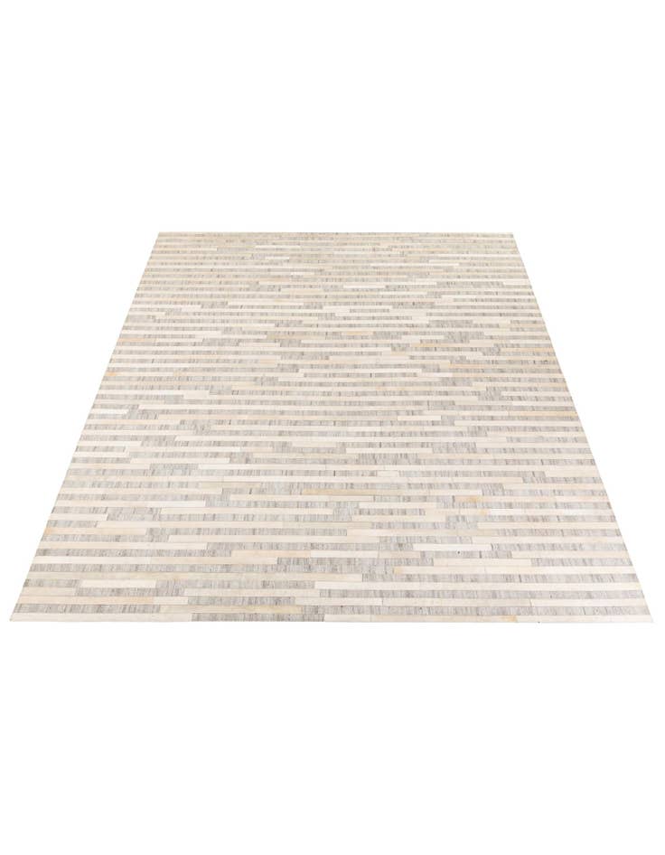 Detail image of 8' 1 x 9' 11 Cowhide Stocks Rug