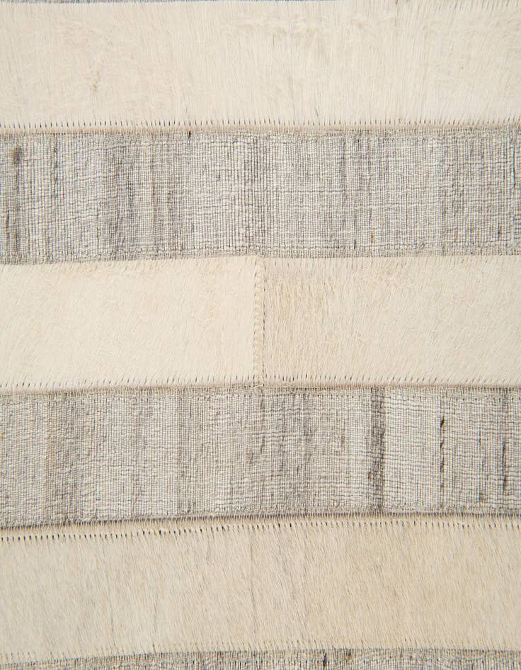 Detail image of 8' 1 x 9' 11 Cowhide Stocks Rug