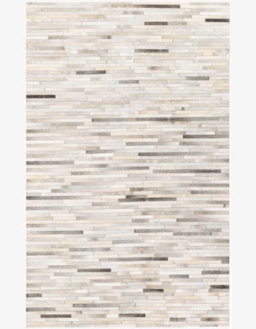 5' 1 x 8' Cowhide Stocks Rug