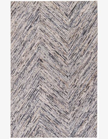 5' x 8' Cowhide Stocks Rug