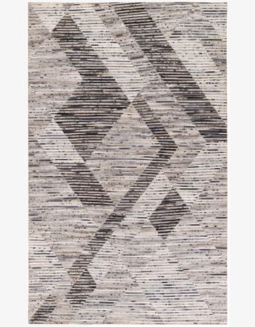 5' x 8' 1 Cowhide Stocks Rug