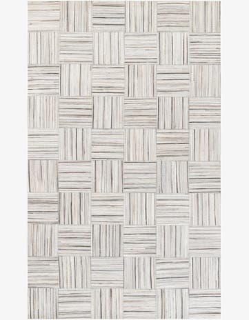 4' 11 x 8' 2 Cowhide Stocks Rug