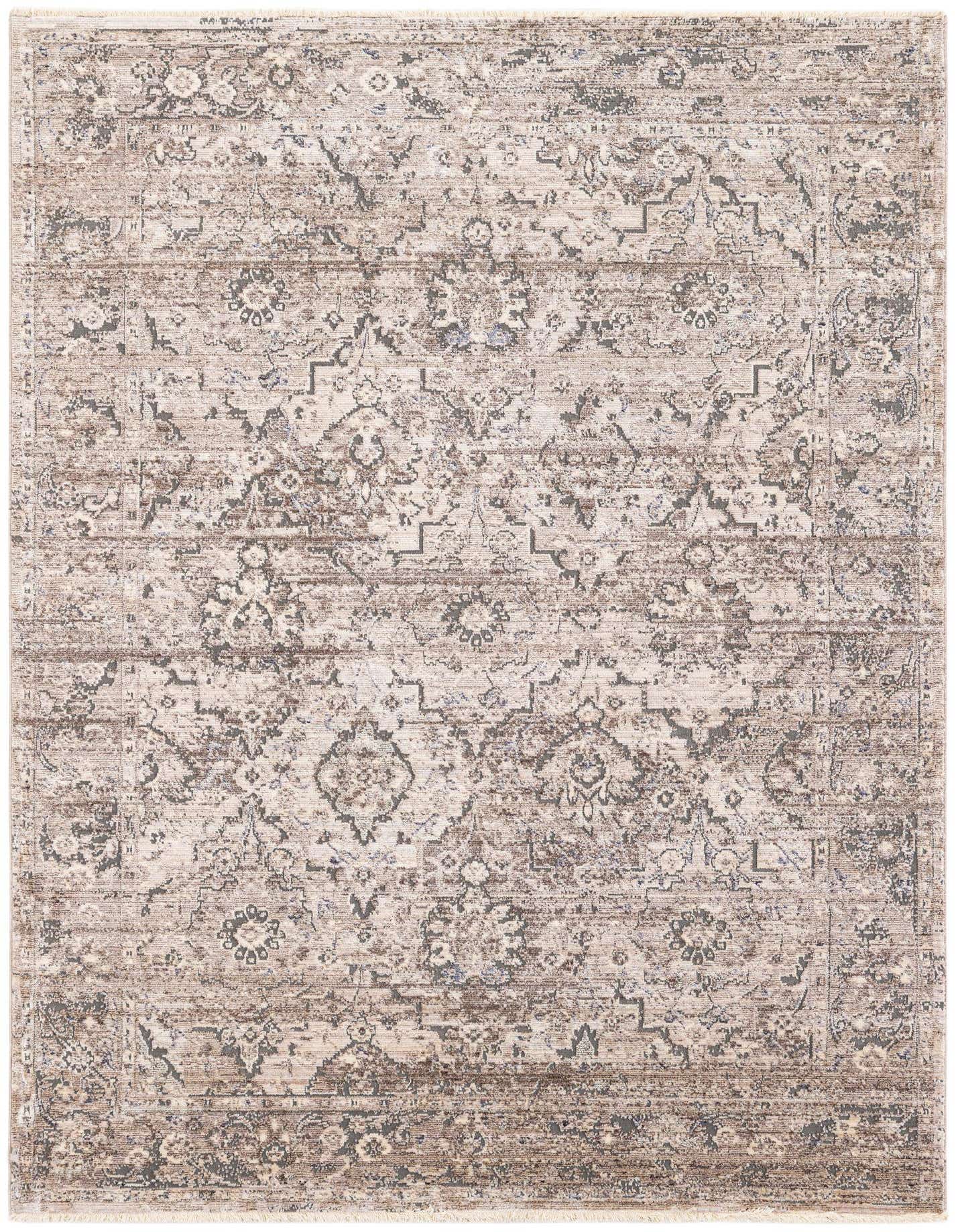 5' 4 x 7' 5 Damask Rug