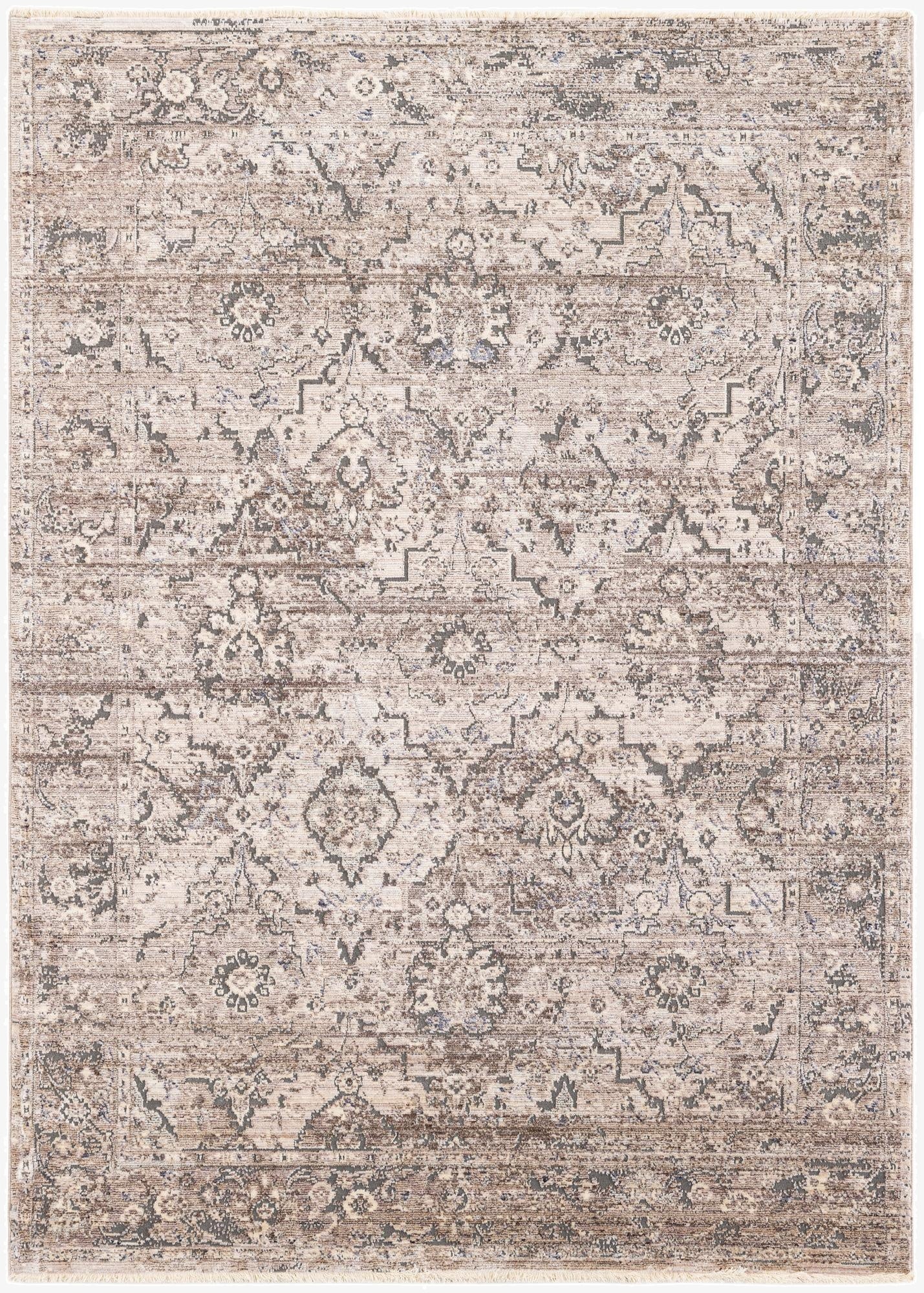 5' 4 x 7' 5 Damask Rug