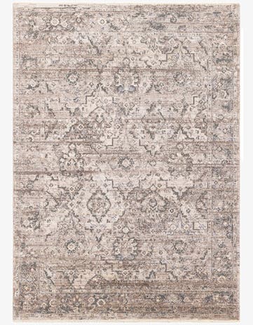 5' 4 x 7' 5 Damask Rug