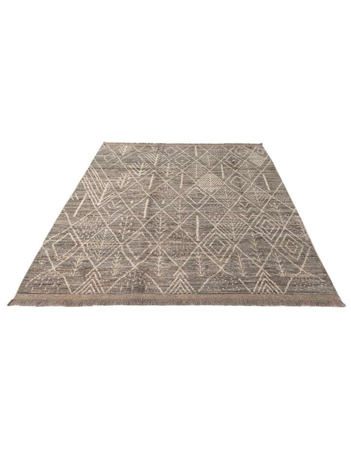 6' 10 x 9' 10 Hand Knotted Darya Wool Rug