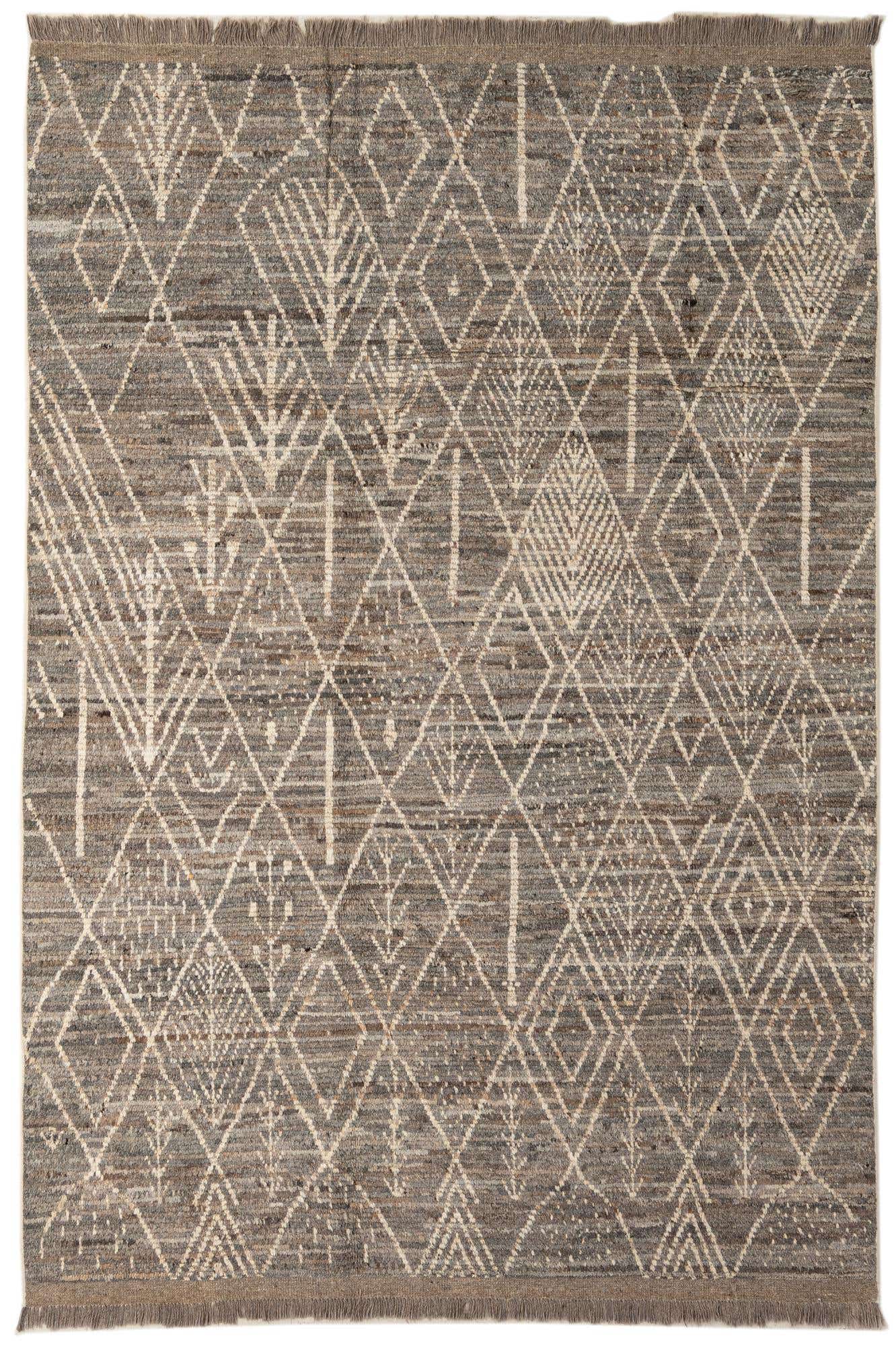 6' 10 x 9' 10 Hand Knotted Darya Wool Rug