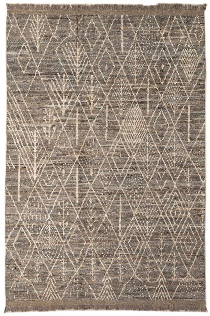 6' 10 x 9' 10 Hand Knotted Darya Wool Rug