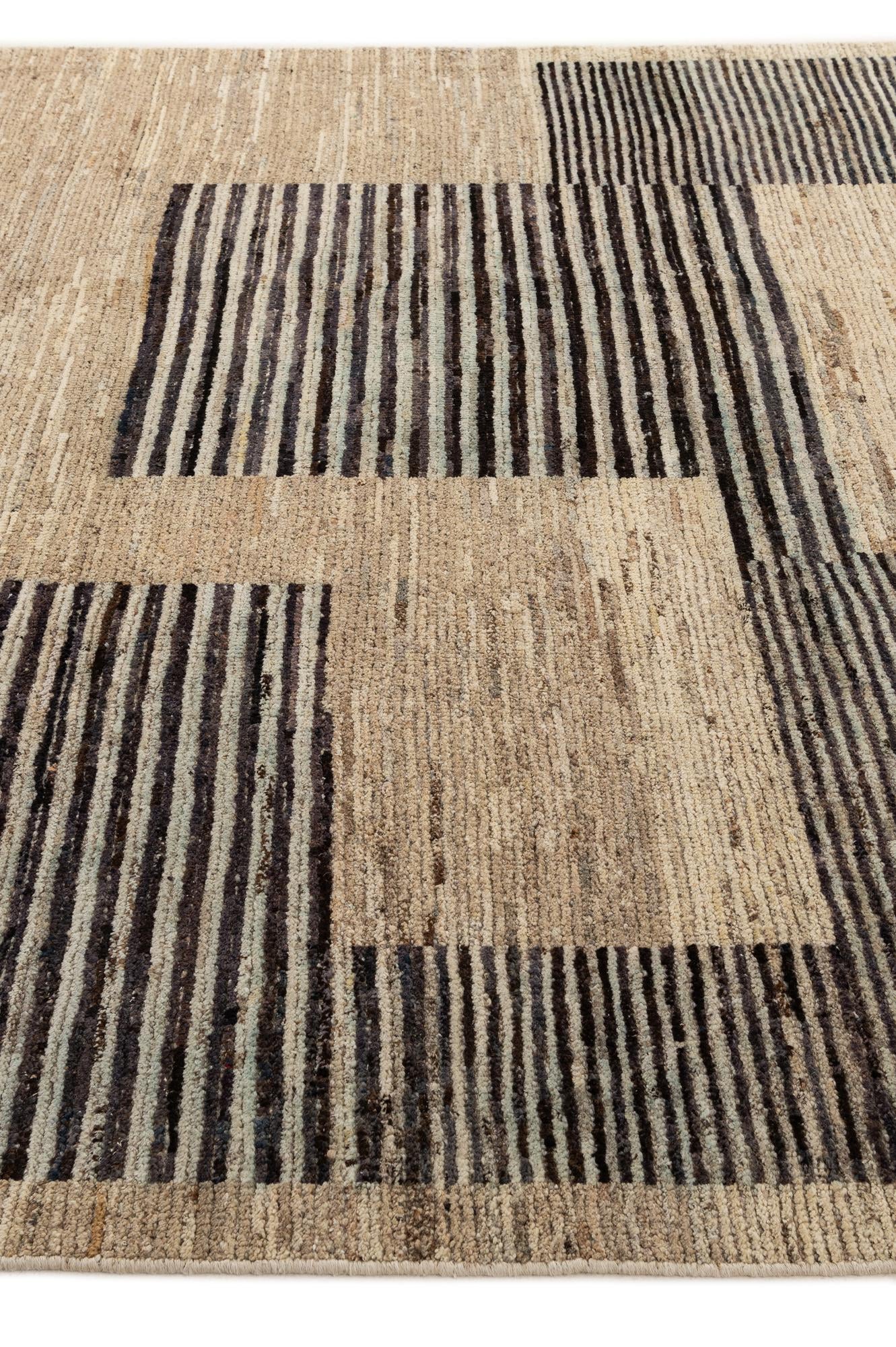 8' 2 x 9' 11 Hand Knotted Darya Wool Rug