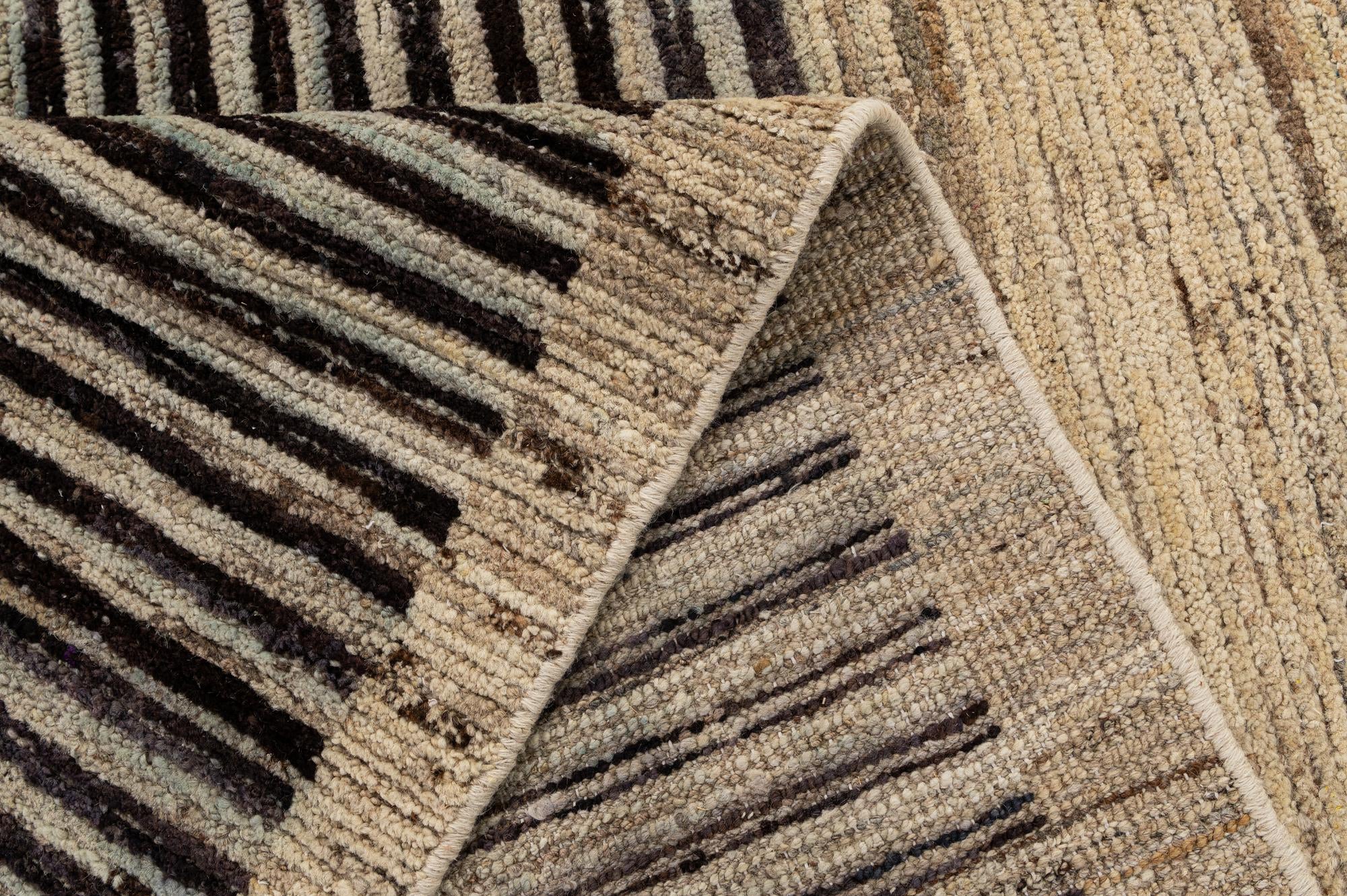 8' 2 x 9' 11 Hand Knotted Darya Wool Rug