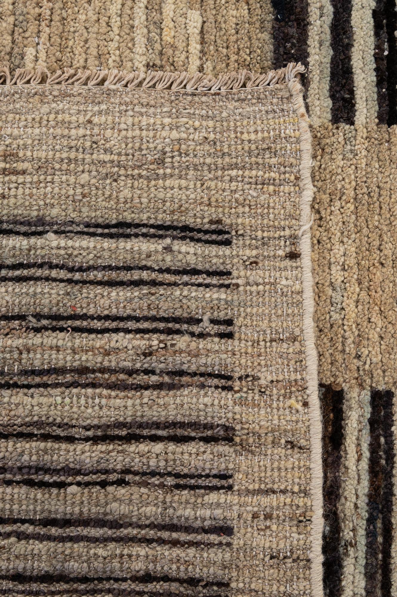 8' 2 x 9' 11 Hand Knotted Darya Wool Rug