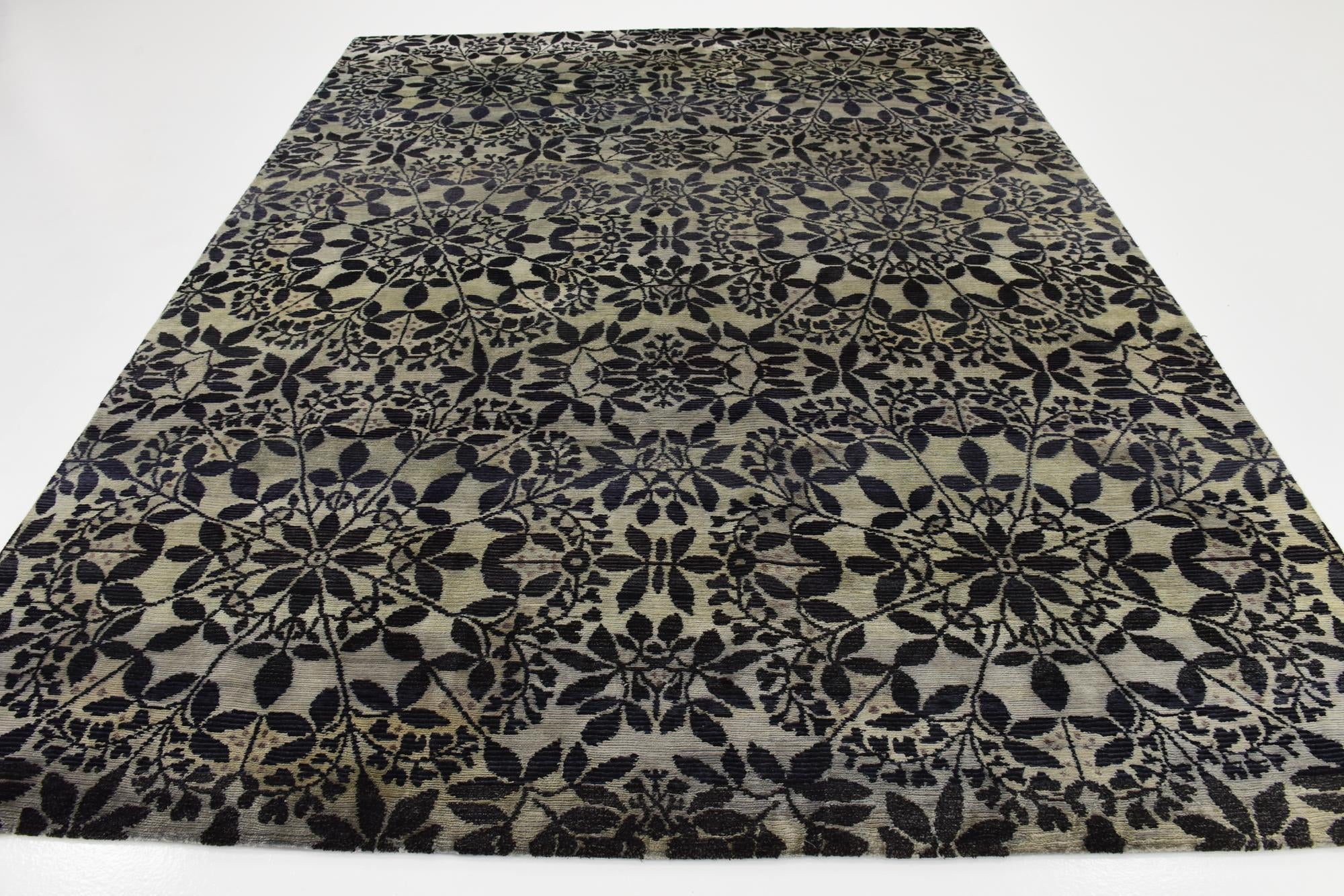 7' 8 x 9' 10 Hand Knotted Darya Rug