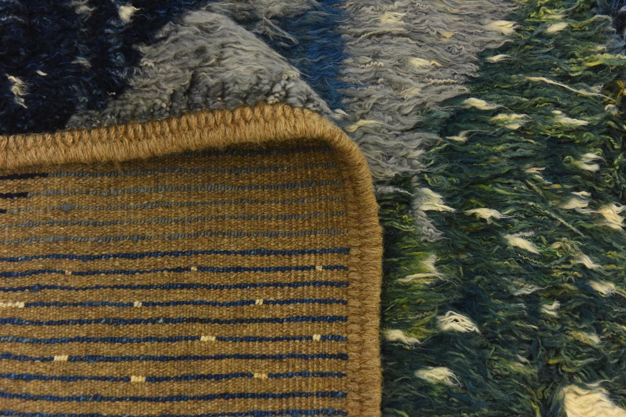 6' 8 x 9' 5 Hand Knotted Darya Wool Rug