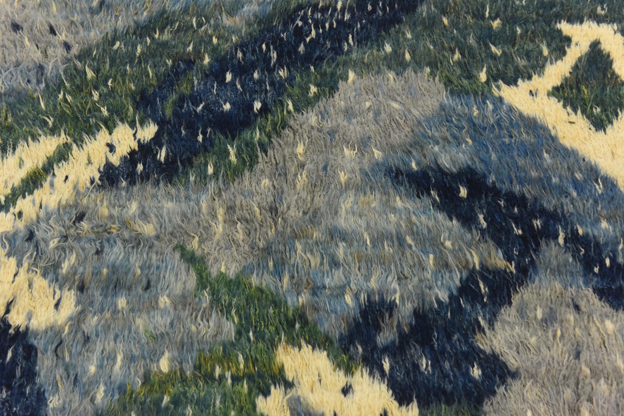 6' 8 x 9' 5 Hand Knotted Darya Wool Rug