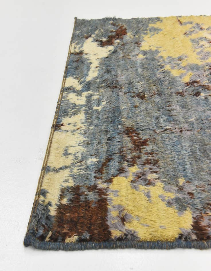 Detail image of 5' x 6' 1  Hand Knotted Darya Wool Rug