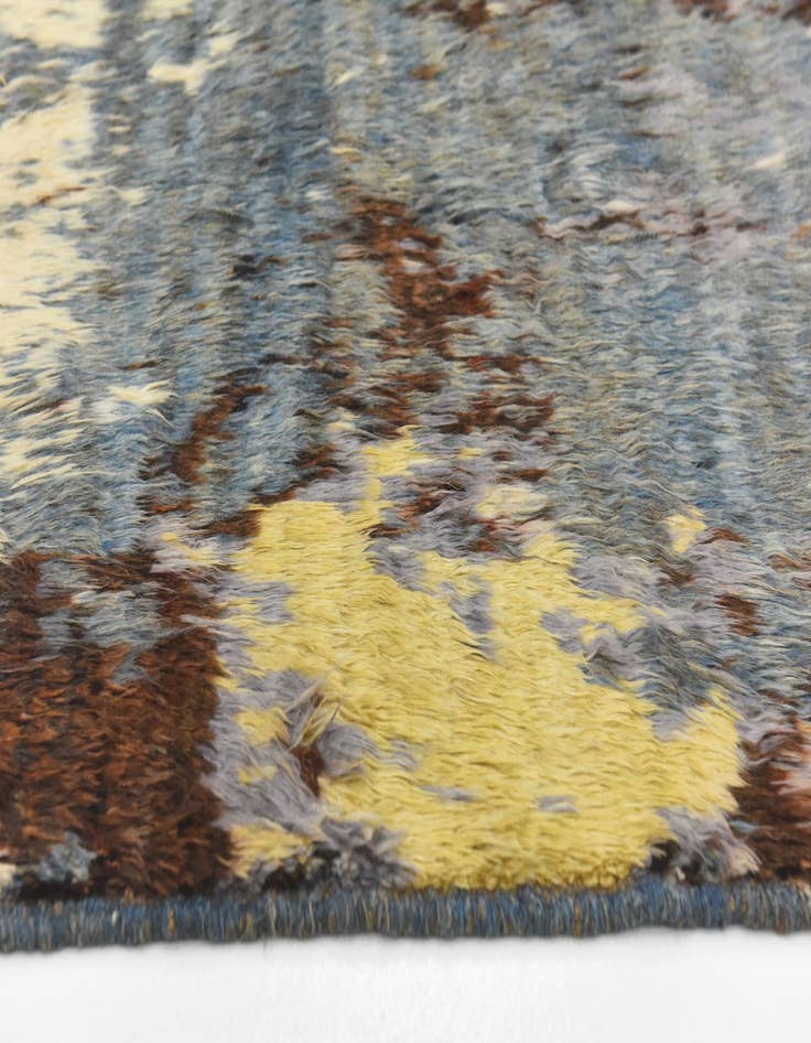 Detail image of 5' x 6' 1  Hand Knotted Darya Wool Rug