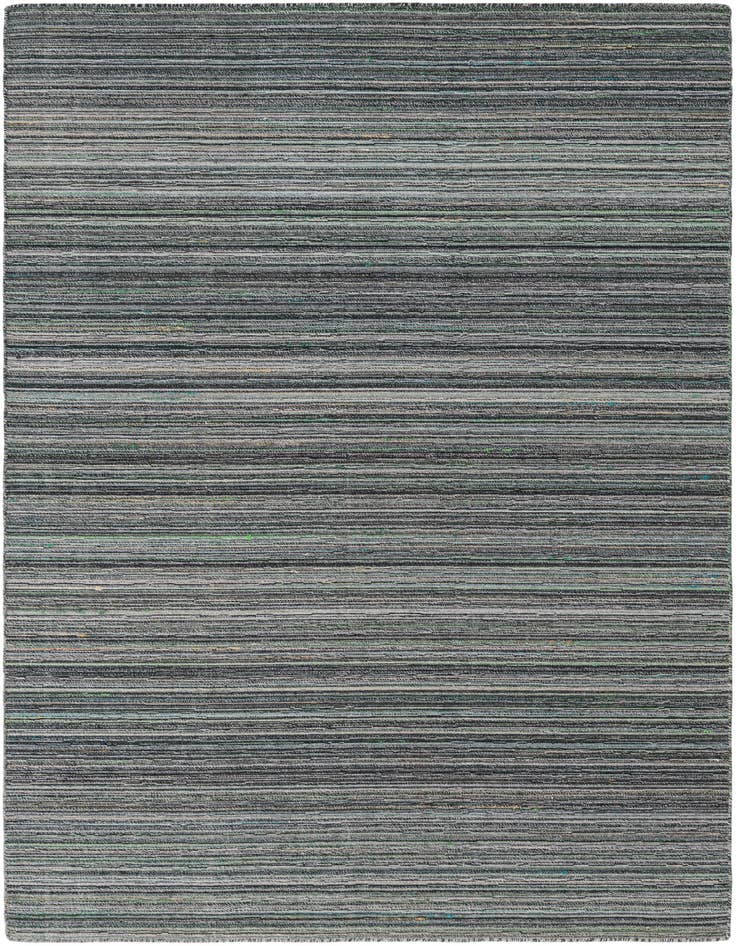 Detail image of 5' 8 x 8' Hand Knotted Darya Wool Rug