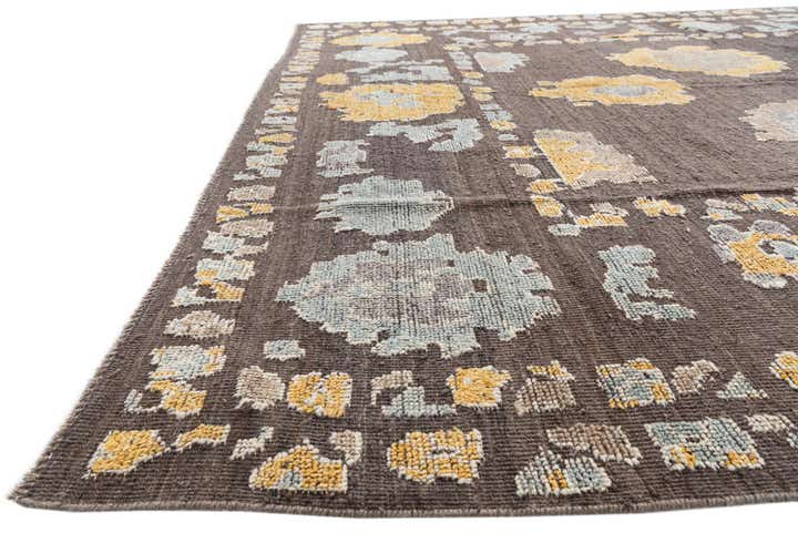 10' x 14' 6 Hand Knotted Darya Wool Rug