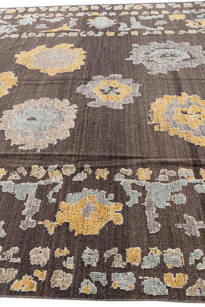 10' x 14' 6 Hand Knotted Darya Wool Rug