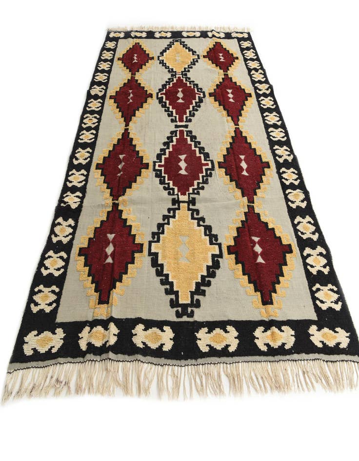 Detail image of 7' 10 x 10' 7 Hand Knotted Darya Wool Rug