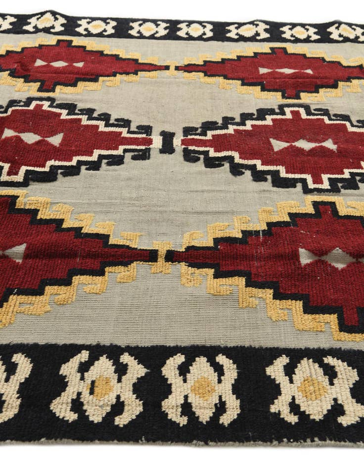 Detail image of 7' 10 x 10' 7 Hand Knotted Darya Wool Rug