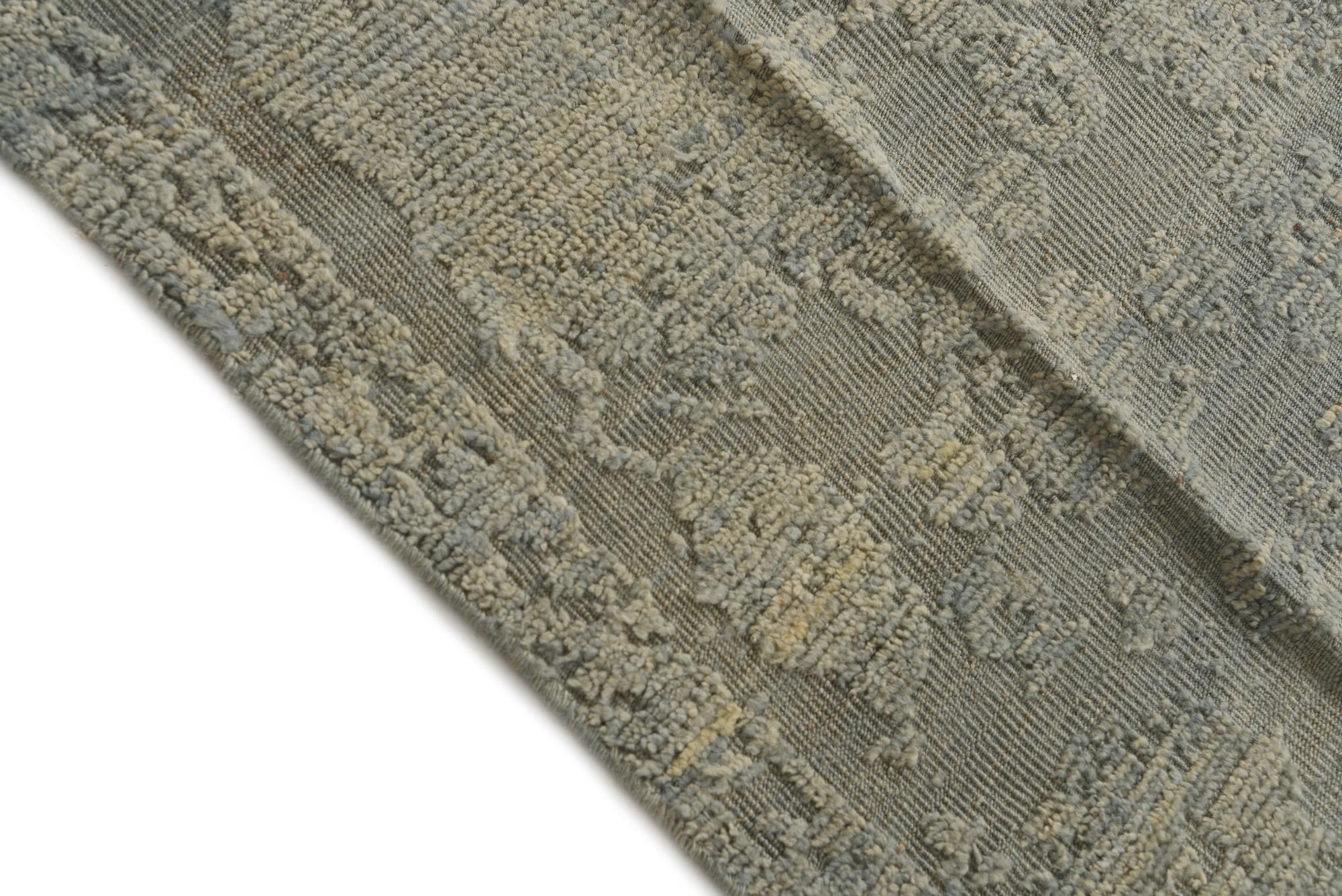 9' x 12' 5 Hand Knotted Darya Wool Rug