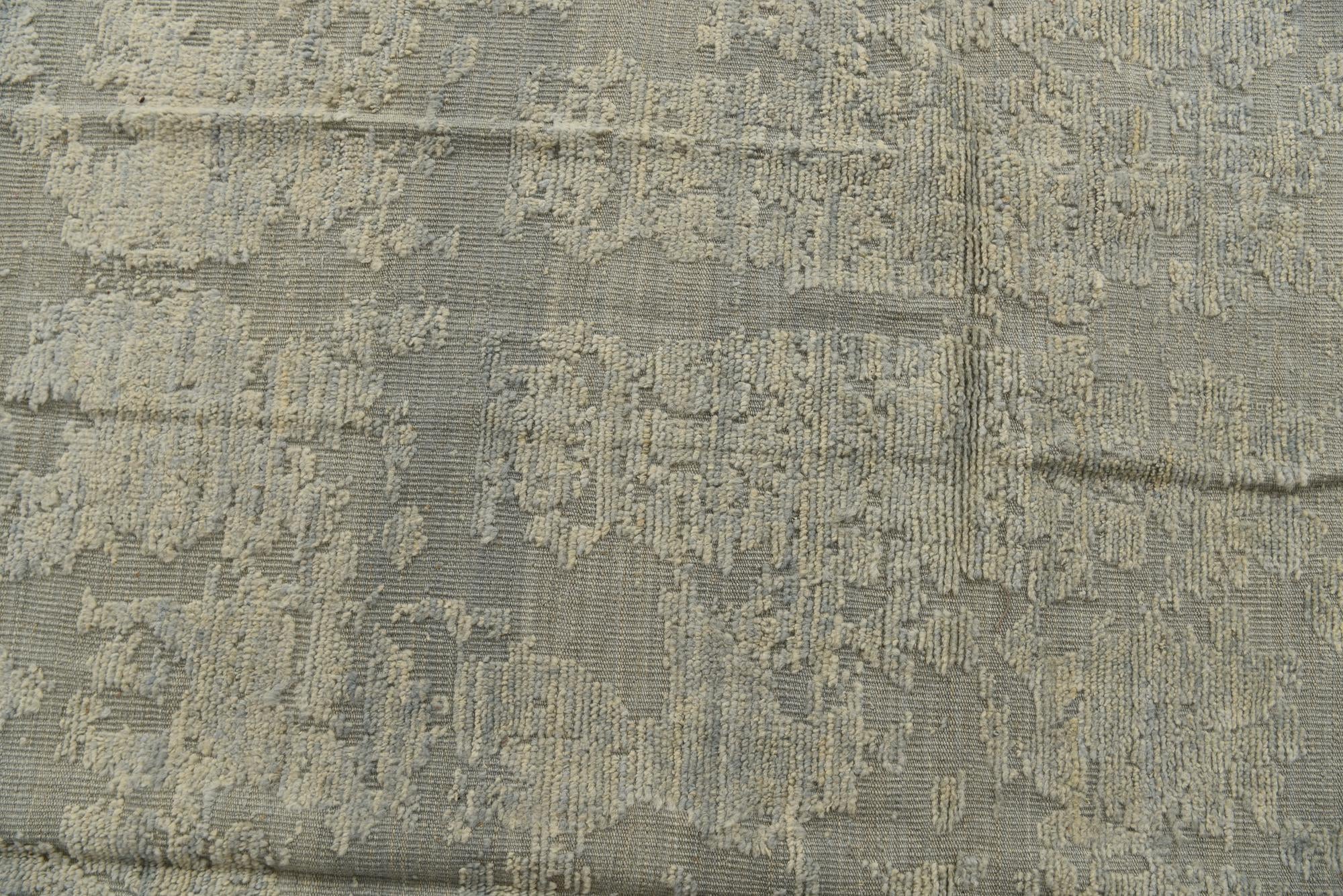 9' x 12' 5 Hand Knotted Darya Wool Rug
