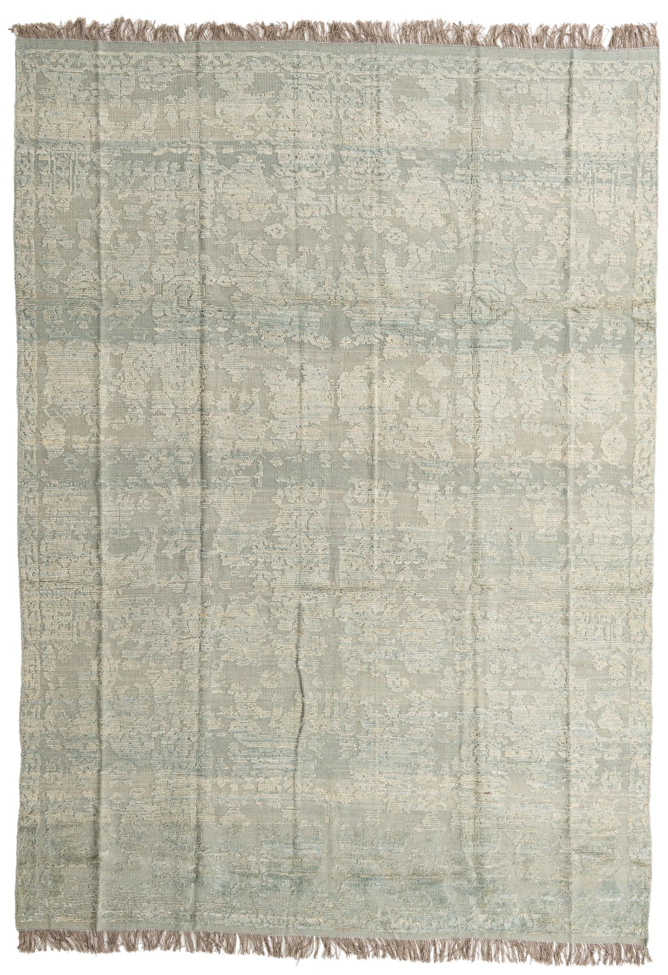 9' x 12' 5 Hand Knotted Darya Wool Rug