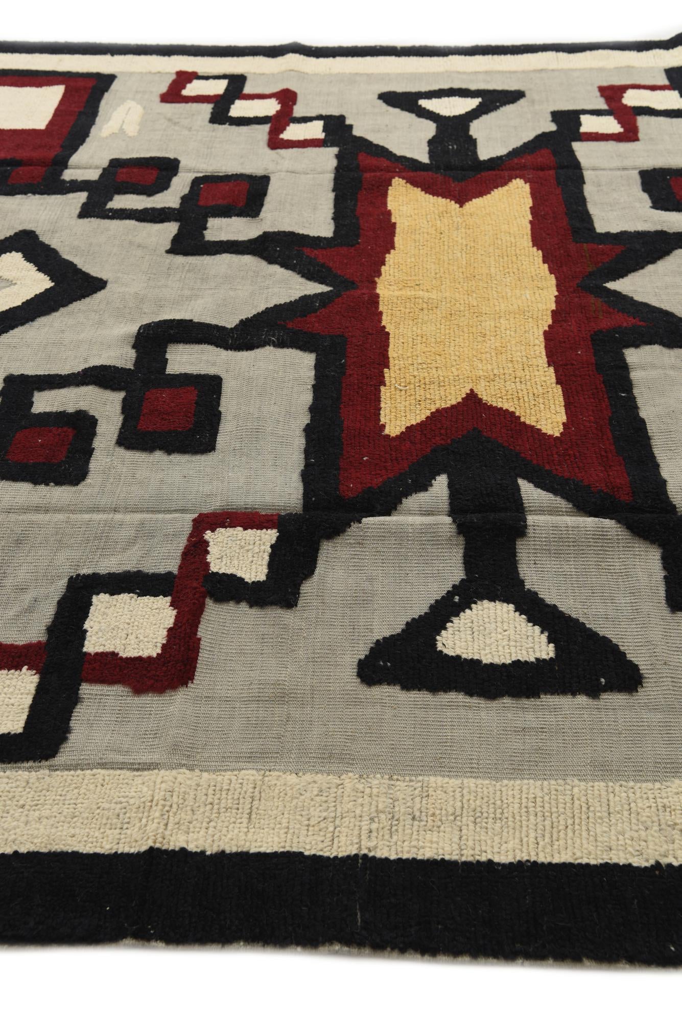 8' 7 x 12' Hand Knotted Darya Wool Rug