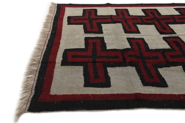 Detail image of 8' 1 x 10' 7 Hand Knotted Darya Wool Rug